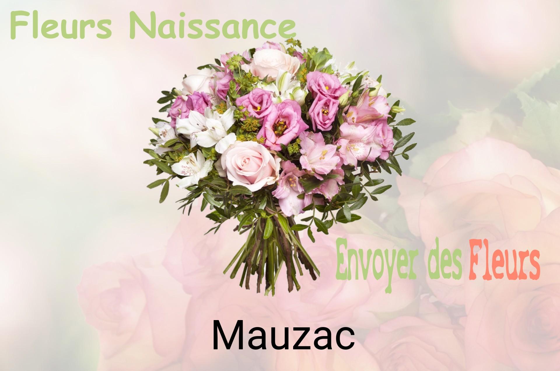Bouquet de fleurs de naissance livré à Mauzac